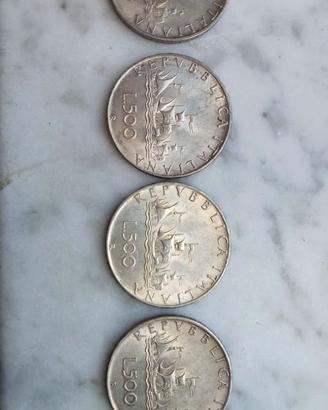 500 lire argento