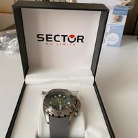 Orologio sector titanio