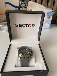 Orologio sector titanio