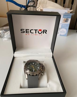 Orologio sector titanio