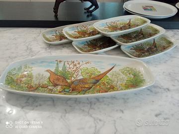 Servizio Ceramica Arte Italiana Rara