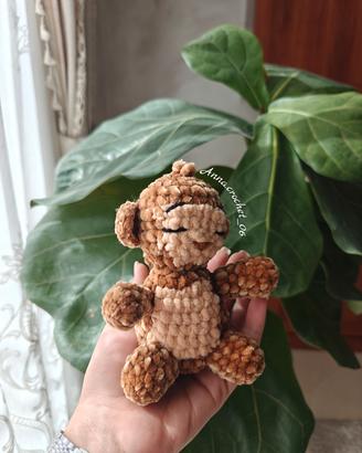 Amigurumi scimmia fatta a mano peluche handmade