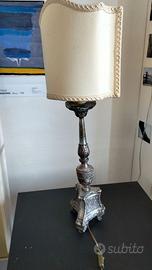 2 Lampade  Candelabbri argentati valuto offert