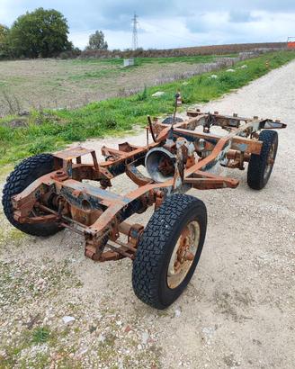 Telaio con ponti  Land Rover 88
