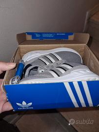 scarpine adidas stan smith n.25 bimbo grigie