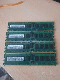 4 ram da 2 gb ddr2