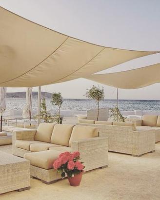 Divani per spiagge e discoteche sul mare