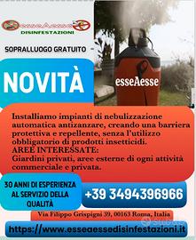 Disinfestazione antizanzare derattizzazione