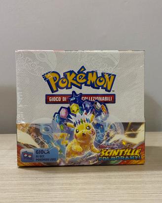 Booster Box 36 Bustine Scintille Folgoranti Sealed