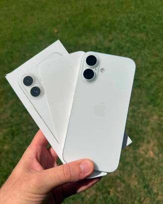 Apple iPhone 16 128GB BIANCO BATT.88% COME NUOVO