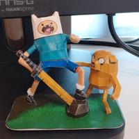 Papercraft di Adventure Time 