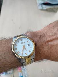 Orologio Lorenz Uomo Acciaio placcato oro