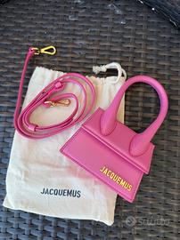 Borsa JACQUEMUS Le Chiquito in pelle rosa