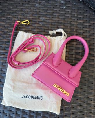 Borsa JACQUEMUS Le Chiquito in pelle rosa
