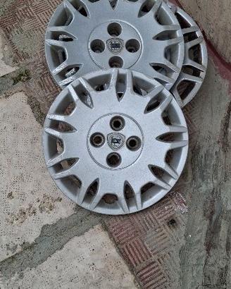 4 copricerchi auto LANCIA Y  ORIGINALI disco 14 