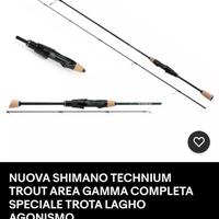 Canna da Pesca Shimano Technium Trout Area