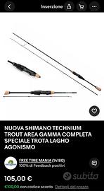 Canna da Pesca Shimano Technium Trout Area