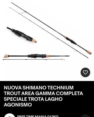 Canna da Pesca Shimano Technium Trout Area