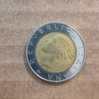 moneta 500 lire 1983 