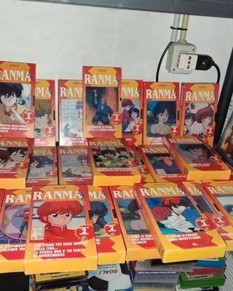 Lotto VHS Ranma ½ completo