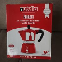 Moka bialetti nutella nuova sigillata
