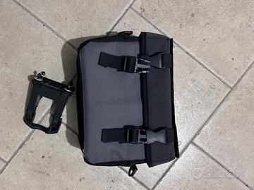 Borsa al manubri, borsa doppia per bici da 46 L