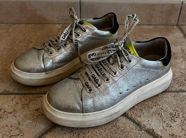 Sneakers argento Gaëlle Paris
