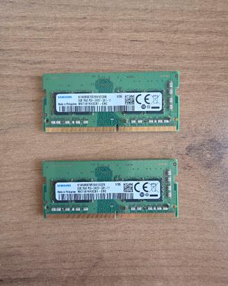 2 x 8 GB RAM DDR4 