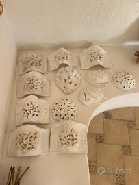 aplique decorativi in ceramica- firmate