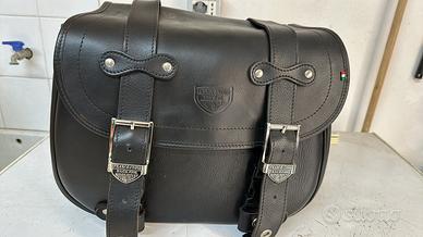 Borsa laterale con incavo ammortizzato Franco Cuoi