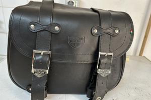 Borsa laterale con incavo ammortizzato Franco Cuoi