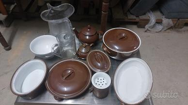 stoviglie in ceramica francese 