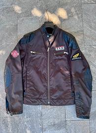 Giubbotto moto Gas Honda tg. L marrone/nero