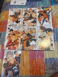 Manga haikyuu (ita) volumi 1-7