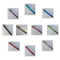 Set 10 stylus pen pennini capacitivi in alluminio 