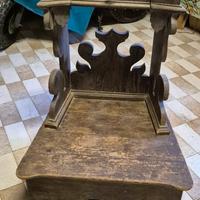 inginocchiatoio d'epoca