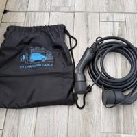 Cavo Ricarica Auto Elettrica Tipo 1 → Tipo 2 (Mode