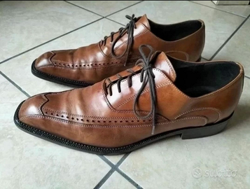 Scarpe uomo Mastro P numero 45 vero cuoio