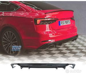 DIFFUSORE AUDI A5 SPORTBACK SLINE 17- LOOK RS5