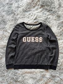 Felpa GUESS taglia M grigio scuro