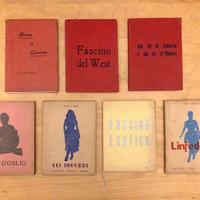 Collezione vecchi librettini erotici