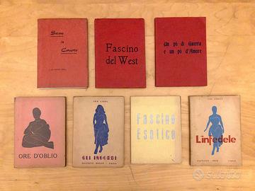 Collezione vecchi librettini erotici