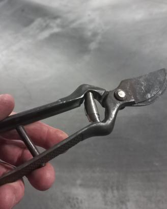 Forbice/cesoia da potatura vigna in acciaio 