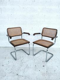 2 sedie Cesca braccioli Breuer Gavina