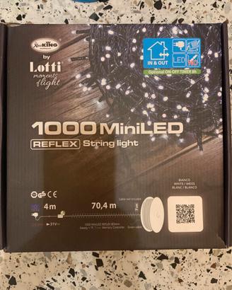 Luci led stringa 70 metri luci bianche