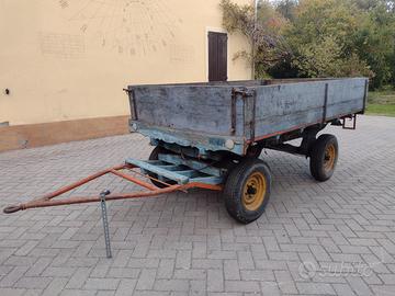 Carro vendemmia in legno