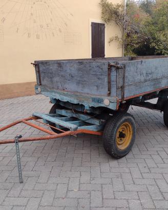 Carro vendemmia in legno