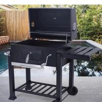barbecue  a carbonella con coperchio  -nuovo