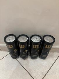 4 Tubi di palline Tennis US Open Official Ball