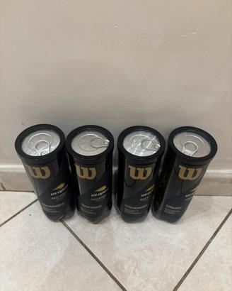 4 Tubi di palline Tennis US Open Official Ball